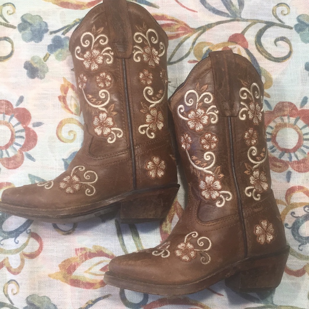 Girls authentic cowboy boots